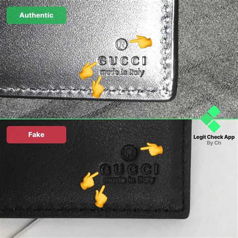 fake gucci manbag|how to spot a Gucci wallet.